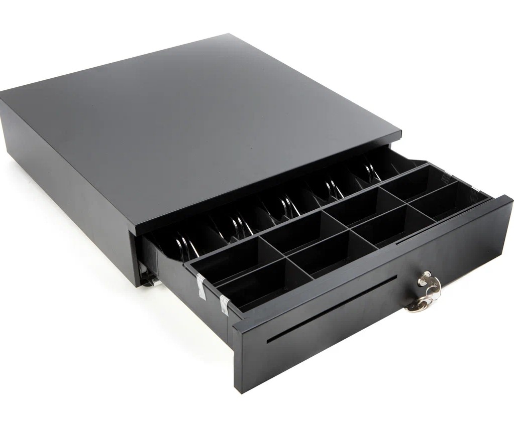 Денежный ящик G-Sense 410XL, чёрный, Epson, электромеханический в Уфе
